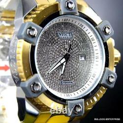 Invicta Reserve Grand Arsenal 2.35CTW Diamonds 2 Tone 63mm Automatic Watch New
