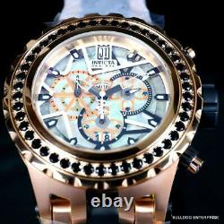 Invicta Reserve JT Subaqua Specialty 5CTW Black Spinel Rose Gold 52mm Watch New