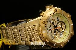 Invicta Speedway XL VIPER RondaZ60 Movt Champagne Dial 18K Gold Plated S. S Watch