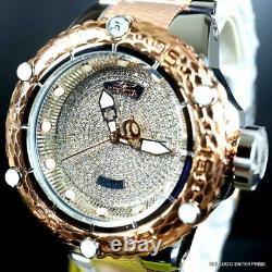 Invicta Subaqua Noma VI 1.8CT Diamond Swiss Automatic 2 Tone Rose Gold Watch New