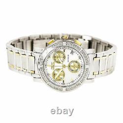 Invicta Women's Watch Wildflower MOP and Gold Tone Dial Two Tone Bracelet 4770