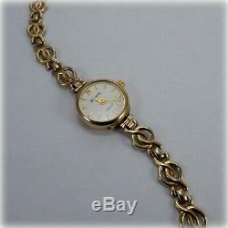 Ladies 9ct gold Accurist Bracelet Watch