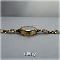 Ladies 9ct gold Accurist Bracelet Watch