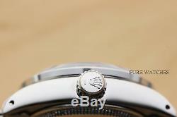 Ladies Rolex Blue Diamond Dial Datejust 18k White Gold & Stainless Steel Watch