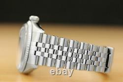 Mens Rolex Datejust 16014 18k White Gold & Steel Watch + Original Rolex Band