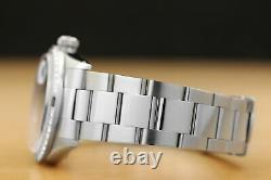 Mens Rolex Datejust Quickset 18k White Gold Sapphire Diamond & Steel Watch