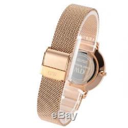 New DANIEL WELLINGTON Ladies watch and cuff bracelet Rose Gold DW00100163