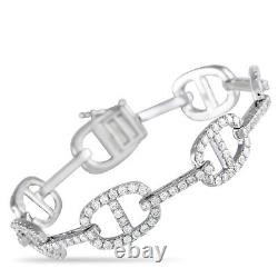 Odelia LB Exclusive 18K White Gold 4.30ct Diamond Bracelet