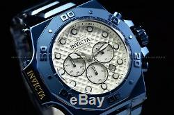 PROTOTYPE Invicta 58mm AKULA Blue Label High Polish White Dial Bracelet Watch