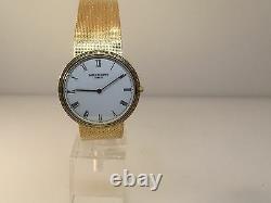 Patek Philippe Calatrava Yellow Gold Bracelet White Dial Men's Watch 3520DJ/1