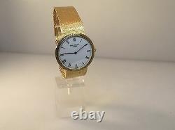 Patek Philippe Calatrava Yellow Gold Bracelet White Dial Men's Watch 3520DJ/1