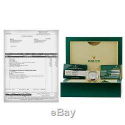 ROLEX 18K White Gold 41mm Day Date II President 218239 Box Warranty 2014 MINTY