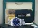 ROLEX Mens 18kt White Gold & Stainless DateJust II Blue Index 116334 SANT BLANC