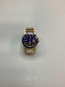 ROLEX SUBMARINER DATE 18ct YELLOW GOLD 16618 Mint