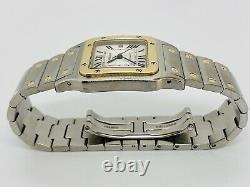 Reloj Cartier Santos Galbee 2319 Automatico Para Hombre De Acero Y Oro 18k