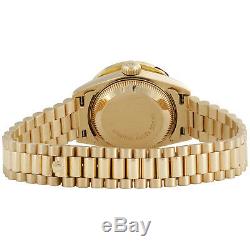 Rolex 18K Gold President 26mm DateJust 69178 VS Diamond White MOP Watch 1.38 CT