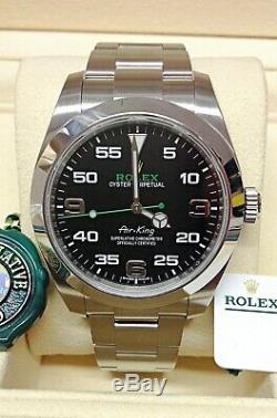 Rolex Air-King 116900 40mm Black Dial Oyster Bracelet BOX AND PAPERWORK 2017