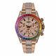 Rolex Cosmograph Daytona Factory Diamond Rainbow Rose Gold Watch 116595RBOW