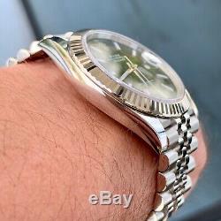 Rolex Datejust 126334 Black Dial Jubilee Bracelet 41mm White Gold Fluted Bezel