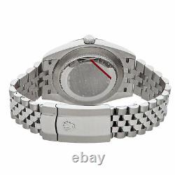 Rolex Datejust 41 Auto Steel White Gold Mens Jubilee Bracelet Watch 126334
