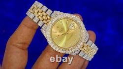 Rolex Datejust 41mm 126333 Two Tone Steel & Gold Watch Iced Out 1120 Diamonds