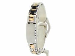 Rolex Datejust Ladies 2Tone Gold & Stainless Steel Watch White Roman Dial 69173