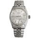 Rolex Datejust Mens SS Stainless Steel & 18K White Gold Jubilee Silver Dial 1601