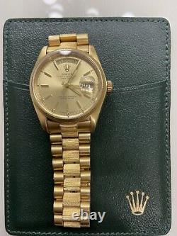 Rolex Day-Date 18K Yellow Gold- Box & Papers 1991
