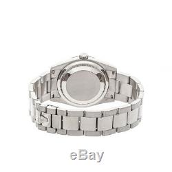 Rolex Day-Date 36 White Gold Silver Dial Oyster Bracelet Mens Watch 118239