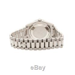 Rolex Day-Date Auto 36mm White Gold Mens President Bracelet Watch 118209