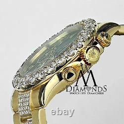 Rolex Daytona 40mm 16528 18K Yellow Gold custom Diamond Dial & Oyster Bracelet