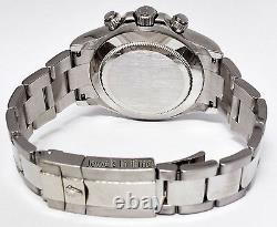 Rolex Daytona Chronograph 18k White Gold Gray Dial Watch & Box D 116509