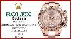 Rolex Daytona Rose Gold Sundust Diamond Baguette Dial U0026 Gold Bezel Oyster Bracelet 116505 Review