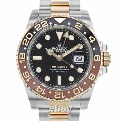 Rolex GMT-Master II 126711 Rootbeer Two Tone Rose Gold Steel Automatic Watch