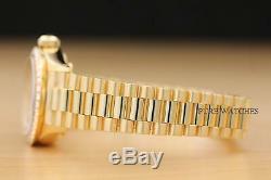 Rolex Ladies Solid 18k Yellow Gold Oyster Perpetual White Mop Diamond Watch
