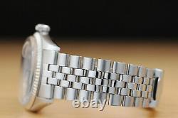 Rolex Mens Datejust 18k White Gold And Stainless Steel Watch With Rolex Band