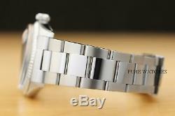 Rolex Mens Datejust Silver 18k White Gold & Stainless Steel Watch Oyster Band