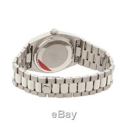 Rolex Oysterquartz Day-Date 36mm White Gold Mens Bracelet Watch 19019