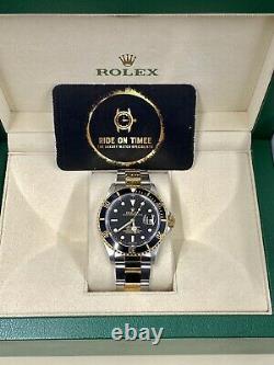 Rolex Submariner 16613LN Black Dial Stainless Steel & 18k Yellow Gold