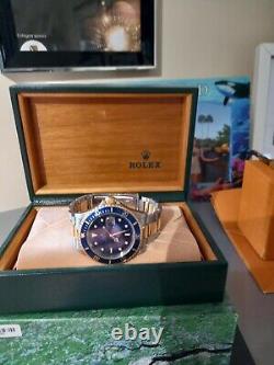Rolex Submariner Blue Men's Watch 16613, balance of warranty until April 2022