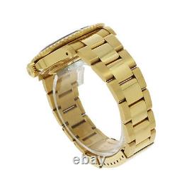 Rolex Submariner Date 16618 18KYellow Gold Watch Serti Dial Diamond and Sapphire