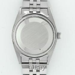 Rolex Watch Mens Datejust Wristwatch Steel-18K White Gold Meteorite Diamond Dial