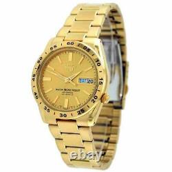Seiko 5 Automatic Gold Stainless Steel Mens Watch SNKE06K1 RRP £219