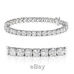 Special Price! 4.20 Carat Round Diamond Tennis Bracelet, White Gold