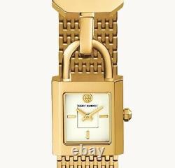 TORY BURCH Surrey Two-Hand Gold-Tone Watch TBW7100 100% Guaranteed Authentic
