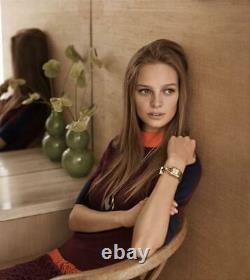 TORY BURCH Surrey Two-Hand Gold-Tone Watch TBW7100 100% Guaranteed Authentic
