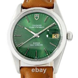 Tudor Prince Oysterdate Hulk Green Men's Vintage Wrist Watch 74000