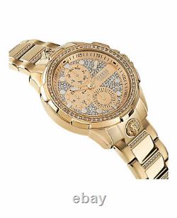 Versus Versace Mens 6E Arrondissement IP Yellow Gold 46mm Bracelet Fashion Watch