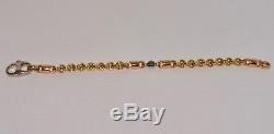 Vintage Pomellato Trinity Color Pink, Yellow And White Gold 18k Bracelet