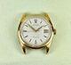 Vintage Rolex 34mm Watch Oyster Date Precision Ref 6294 Gold-Plated Steel Case